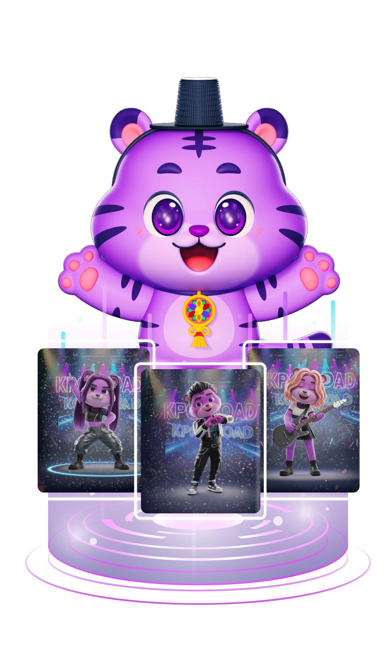 Kpop Road Mascot